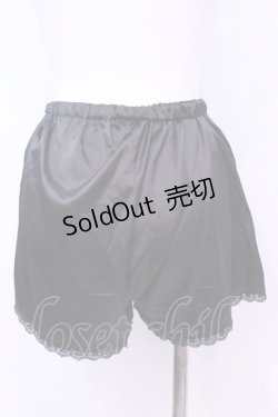 画像2: Dear My Love / ちら見せショートパンツ M クロ O-25-11-13-034-EL-PA-OW-OS