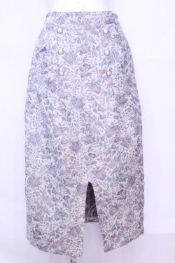 画像1: axes femme POETIQUE / ゴブランタイトスカート M アイボリー O-25-11-13-036-AX-SK-IG-OS