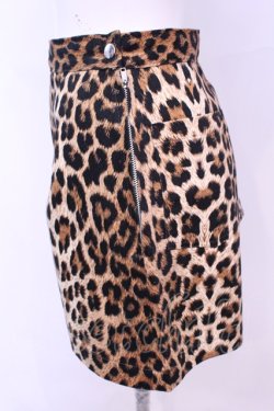 画像2: SEXY DYNAMITE LONDON / レオパード台形スカート Ｓ ブラウン O-25-11-13-039-PU-SK-IG-OS