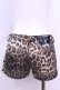 画像2: SEXY DYNAMITE LONDON (CHOICE) / レオパードホットパンツ Ｍ ブラウン O-25-11-13-040-PU-PA-IG-OS (2)