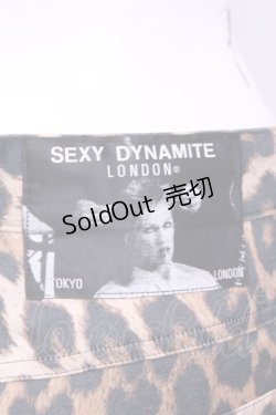 画像3: SEXY DYNAMITE LONDON (CHOICE) / レオパードホットパンツ Ｍ ブラウン O-25-11-13-040-PU-PA-IG-OS