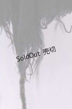 画像2: STIGMATA / カットオフランダムガーゼミニスカート Ｓ ブラック O-25-11-13-041-GO-SK-IG-OS