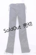 HYSTERIC GLAMOUR / サイドレースアップデニムパンツ Ｍ インディゴ O-25-11-13-042-PU-PA-IG-OS