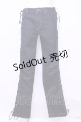 HYSTERIC GLAMOUR / サイドレースアップデニムパンツ Ｍ インディゴ O-25-11-13-042-PU-PA-IG-OS