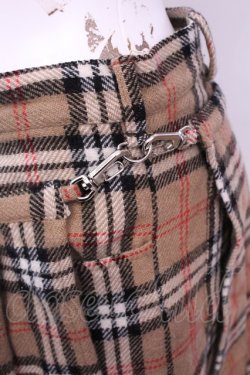 画像2: MILK / フラップ付きハーフパンツ  ベージュタータン O-25-11-13-043-ML-PA-IG-OS