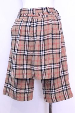 画像3: MILK / フラップ付きハーフパンツ  ベージュタータン O-25-11-13-043-ML-PA-IG-OS
