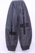 NieR Clothing / CONVERTIBLE JOGGER PANTS【LOGO】パンツ  グレー O-25-11-13-045-PU-PA-OW-OS
