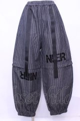 NieR Clothing / CONVERTIBLE JOGGER PANTS【LOGO】パンツ  グレー O-25-11-13-045-PU-PA-OW-ZT458