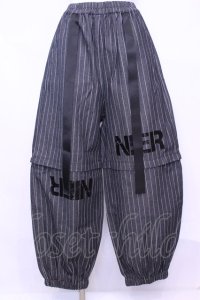 NieR Clothing / CONVERTIBLE JOGGER PANTS【LOGO】パンツ  グレー O-25-11-13-045-PU-PA-OW-ZT458