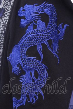 画像2: Qutie Frash / 陣羽織  ブラック×ブルー O-25-11-13-004-QU-TO-OW-OS