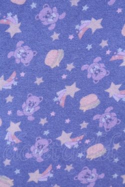 画像2: HYSTERIC GLAMOUR / ファックベア総柄パーカー  ブルー O-25-11-13-049-PU-TO-IG-OS