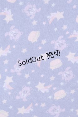 画像2: HYSTERIC GLAMOUR / ファックベア総柄パーカー  ブルー O-25-11-13-049-PU-TO-IG-OS