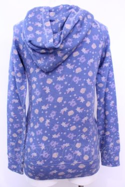 画像3: HYSTERIC GLAMOUR / ファックベア総柄パーカー  ブルー O-25-11-13-049-PU-TO-IG-OS