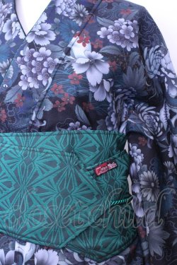 画像2: Qutie Frash / 2025 浴衣3点SET  グリーン O-25-11-13-001-QU-OP-OW-OS