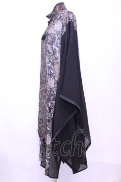 画像3: Qutie Frash / チャイナ着物ロングカーデ  ブラウン O-25-11-13-006-QU-JA-OW-OS