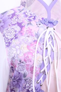 画像2: Qutie Frash / チャイナチュニック  ライトパープル O-25-11-13-007-QU-TO-OW-OS
