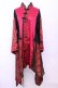 画像1: Qutie Frash / 着物チャイナチュニック  レッド O-25-11-13-008-QU-TO-OW-OS (1)
