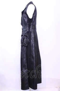 画像4: Qutie Frash / ライダースロングベスト  ブラック O-25-11-13-009-QU-TO-OW-OS