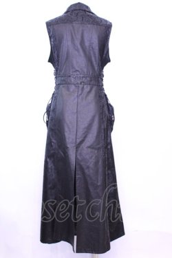 画像5: Qutie Frash / ライダースロングベスト  ブラック O-25-11-13-009-QU-TO-OW-OS