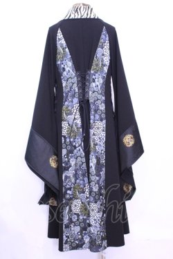 画像5: Qutie Frash / 着物ロングカーデ  ブラック O-25-11-13-010-QU-TO-OW-OS