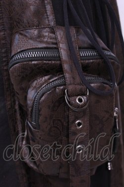 画像3: Qutie Frash / ライダースロングベスト  ブラウン O-25-11-13-011-QU-TO-OW-OS