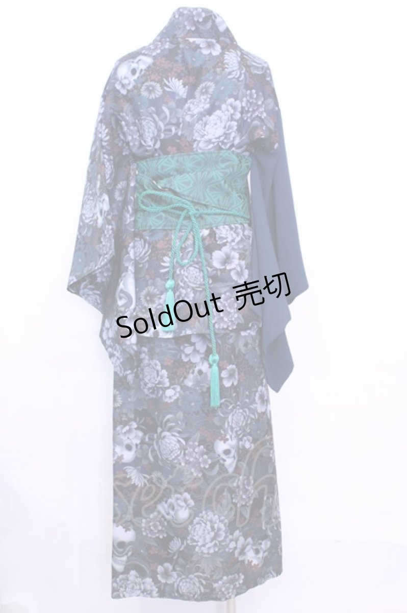 画像6: Qutie Frash / 2025 浴衣3点SET  グリーン O-25-11-13-001-QU-OP-OW-OS (6)