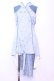 画像1: Qutie Frash / チャイナワンピ  ライトブルー O-25-11-13-021-QU-OP-OW-OS (1)