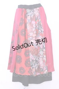 Qutie Frash / 8部丈ハカマパンツ  レッド O-25-11-13-023-QU-PA-OW-OS