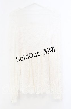 画像3: LIZ LISA / 起毛レースチュニック  オフシロ O-25-11-14-022-LO-TO-OW-OS