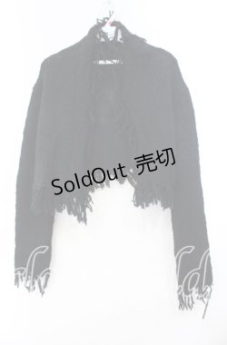 画像1: STIGMATA / ロゴパッチボレロ  ブラック O-25-11-14-023-GO-TO-IG-OS