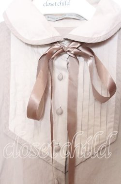 画像2: Maison de FLEUR Petite Robe canone / 袖切り替えブラウス Ｍ カーキ O-25-11-14-026-EL-BL-IG-OS