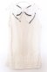 画像2: axes femme / BACKリボンタンクトップ  オフ O-25-11-14-027-AX-TO-IG-OS (2)