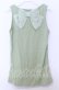 画像2: axes femme / BACKリボンタンクトップ  ライトグリーン O-25-11-14-032-AX-TO-IG-OS (2)
