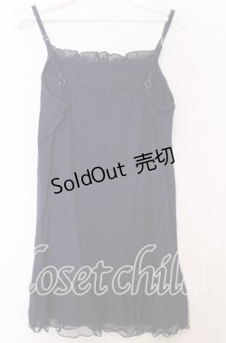 画像2: 【SALE】axes femme / フラワーレースキャミソール  ネイビー O-25-11-14-037-AX-TO-IG-ZT359