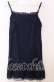 画像2: axes femme / フラワーレースキャミソール  ネイビー O-25-11-14-037-AX-TO-IG-OS (2)