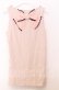 画像2: axes femme / BACKリボンタンクトップ  ピンク O-25-11-14-038-AX-TO-IG-OS (2)