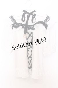 Rojita / キラキラハートチョーカーブラウス F シロ O-25-11-14-044-LO-BL-OW-OS