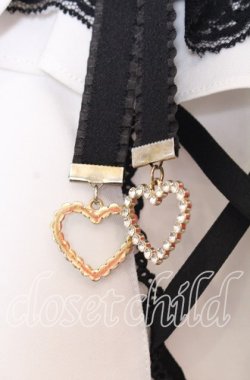 画像2: Rojita / キラキラハートチョーカーブラウス F シロ O-25-11-14-044-LO-BL-OW-OS