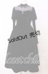 Zeeye / Falling Star Velvet Gothic Dress　ワンピース L クロ O-25-11-14-045-LO-OP-OW-OS