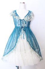 画像1: Vallee lys / Fishtail Lace Gilet  グリーン O-25-11-14-047-GO-TO-OW-OS (1)