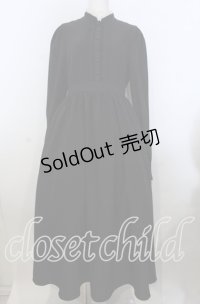 muggle / 黒のお嬢様のクラシカルゴシックワンピース M クロ O-25-11-14-051-LO-OP-OW-OS