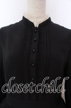 画像2: muggle / 黒のお嬢様のクラシカルゴシックワンピース M クロ O-25-11-14-051-LO-OP-OW-OS