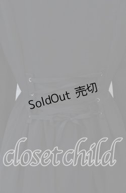 画像4: muggle / 黒のお嬢様のクラシカルゴシックワンピース M クロ O-25-11-14-051-LO-OP-OW-OS