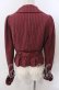 画像4: Victorian maiden / レジメンタルストライプジャケット  ボルドー O-25-11-14-052-CL-JA-OW-OS (4)