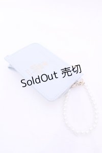 m petit by misako / NINA'Sコラボコインケース  サックス O-25-11-14-1001-LO-ZA-OW-ZT432