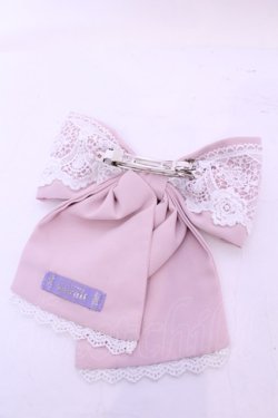 画像2: axes femme kawaii / プランタンリボンバレッタ  ピンク O-25-11-14-1042-AX-AC-OW-OS