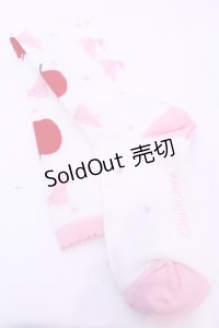 Chalmiere / スウィーティアップルオーバーニー  ピンク O-25-11-14-1043-LO-ZA-OW-OS