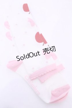 画像2: Chalmiere / スウィーティアップルオーバーニー  ピンク O-25-11-14-1043-LO-ZA-OW-OS