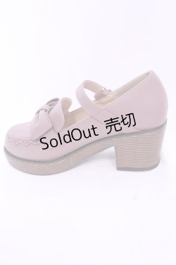 画像4: axes femme POETIQUE / ガーリーリボンローファー M ピンク O-25-11-14-1048-AX-SH-OW-OS