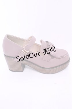 画像5: axes femme POETIQUE / ガーリーリボンローファー M ピンク O-25-11-14-1048-AX-SH-OW-OS